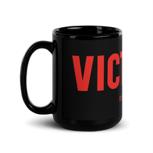 Load image into Gallery viewer, The “Victoria Records” Black Glossy Mug