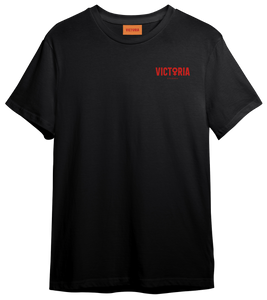 The "Victoria Records" Unisex Embroidered Logo T-Shirt